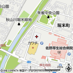 マルヤ堀米店周辺の地図
