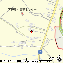 茨城県水戸市下野町426周辺の地図