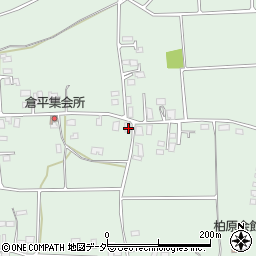 長野県安曇野市穂高柏原1400周辺の地図