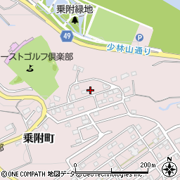 群馬県高崎市乗附町1331-1周辺の地図