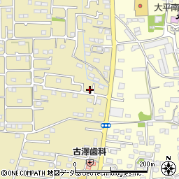 栃木県栃木市大平町新977周辺の地図