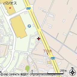 栃木県小山市立木1417周辺の地図