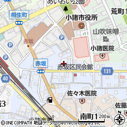 市営赤坂周辺の地図