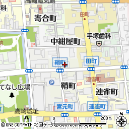 株式会社白銀屋　資生堂コーナー周辺の地図
