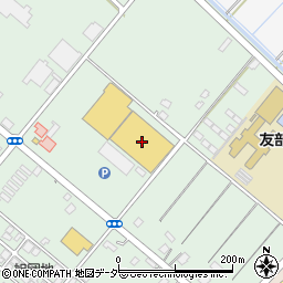 ホームセンター山新友部店周辺の地図