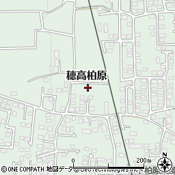 長野県安曇野市穂高柏原5401周辺の地図