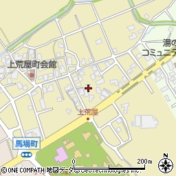 石川県小松市上荒屋町ハ周辺の地図