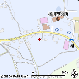 茨城県桜川市羽田961-15周辺の地図