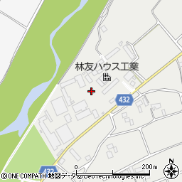 佐藤工務店穂高機材センター周辺の地図