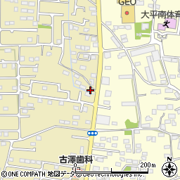 栃木県栃木市大平町新986周辺の地図