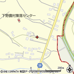 茨城県水戸市下野町455周辺の地図