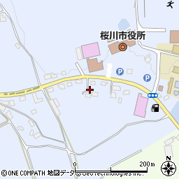 茨城県桜川市羽田961周辺の地図