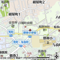 長野県小諸市八幡町1丁目周辺の地図