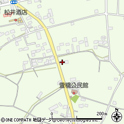 栃木県小山市萱橋827周辺の地図