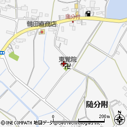 茨城県笠間市随分附685周辺の地図