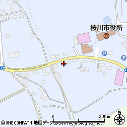 茨城県桜川市羽田961-8周辺の地図