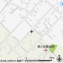 栃木県小山市中久喜1493-3周辺の地図