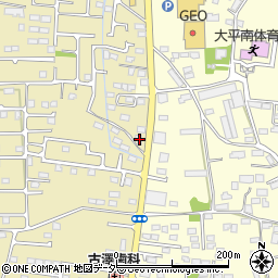 栃木県栃木市大平町新987周辺の地図