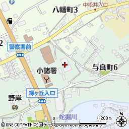 長野県教育委員会事務局東信教育事務所　生涯学習課周辺の地図
