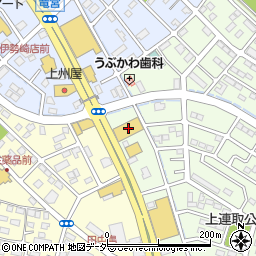 オートバックス伊勢崎周辺の地図