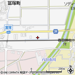 石川県加賀市冨塚町（ロ）周辺の地図