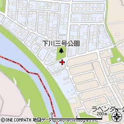 群馬県前橋市下川町58-5周辺の地図