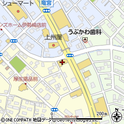 関東マツダ伊勢崎店周辺の地図