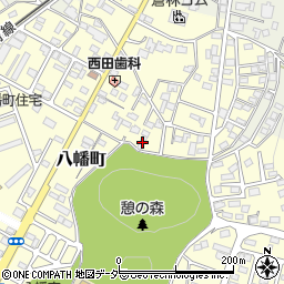 栃木県足利市八幡町573-2周辺の地図