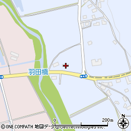 茨城県桜川市羽田806周辺の地図