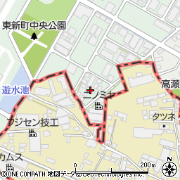 コーポ東新町周辺の地図