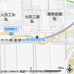 石川県加賀市庄町イ周辺の地図