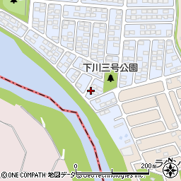 群馬県前橋市下川町59-6周辺の地図