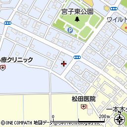 ローソン伊勢崎宮子東店周辺の地図