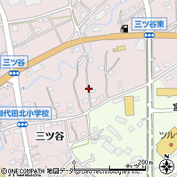 長野県北佐久郡御代田町三ツ谷周辺の地図