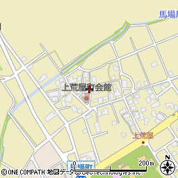 石川県小松市上荒屋町チ周辺の地図