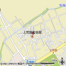 石川県小松市上荒屋町（チ）周辺の地図