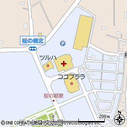 ビッグハウス桜の郷店周辺の地図