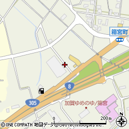石川県加賀市箱宮町（カ）周辺の地図