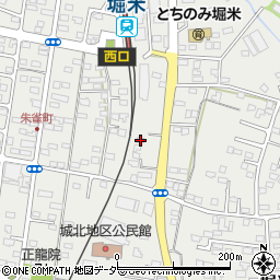 栃木県佐野市堀米町1257周辺の地図