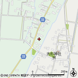 栃木県小山市上国府塚917周辺の地図