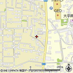 栃木県栃木市大平町新1010周辺の地図