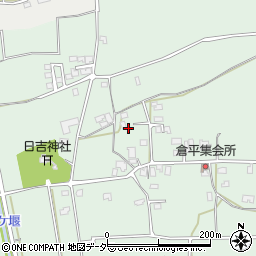 長野県安曇野市穂高柏原2014周辺の地図