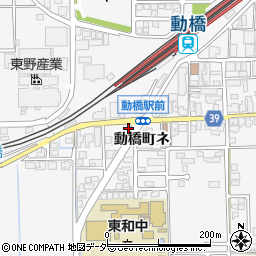 石川県加賀市動橋町ネ周辺の地図