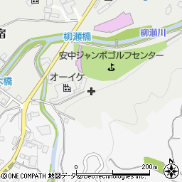 群馬県安中市中宿1300周辺の地図