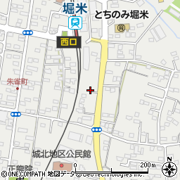 栃木県佐野市堀米町1258-3周辺の地図