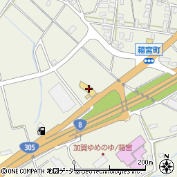 石川トヨペットカローラしいのき加賀店周辺の地図