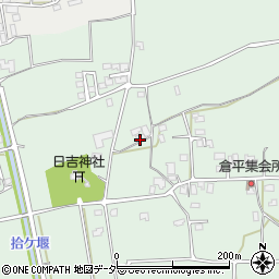 長野県安曇野市穂高柏原2040周辺の地図