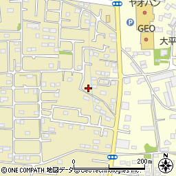 栃木県栃木市大平町新1008周辺の地図