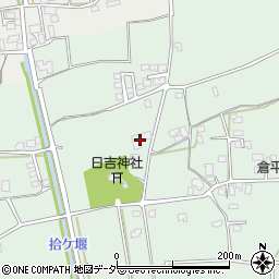 長野県安曇野市穂高柏原2037周辺の地図