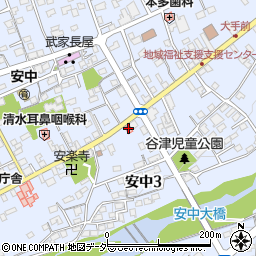 室橋歯科周辺の地図